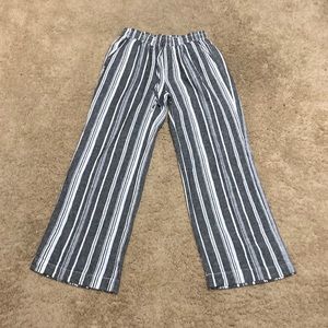 NWOT- Briggs linen blend pants